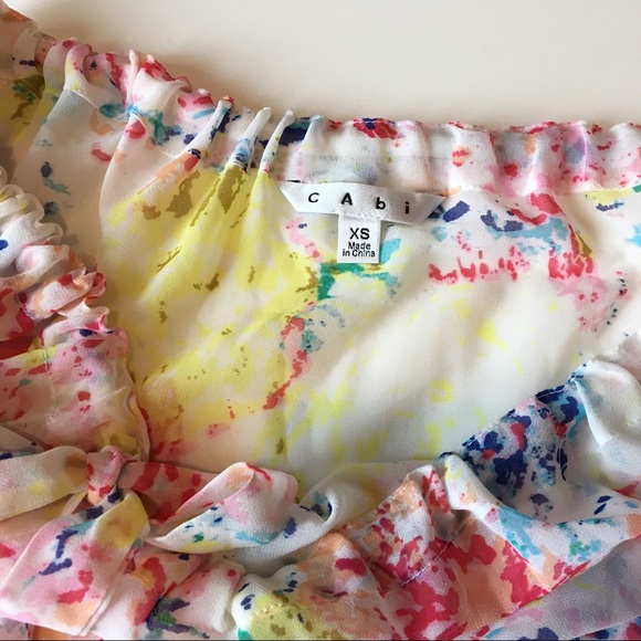 CAbi In Case sheer floral blouse - Picture 4 of 8